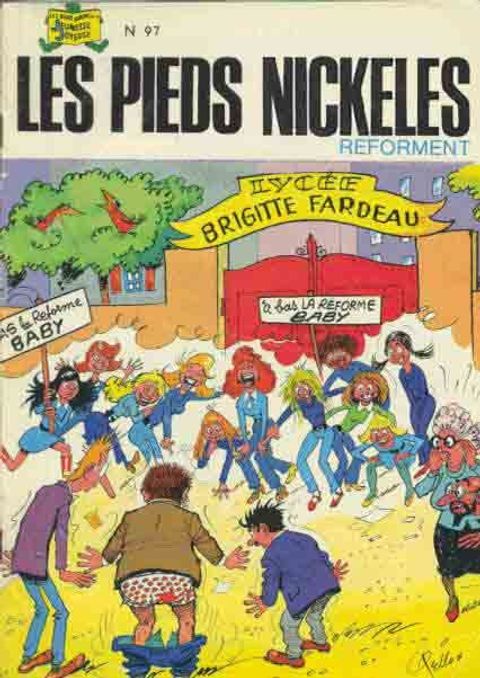 Couverture de l'album Les Pieds Nickelés Réforment