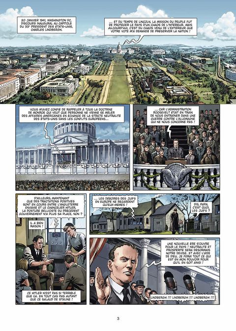 Aperçu de l'album Space Reich tome 1 - Duel d'Aigles