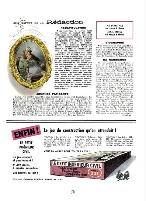 Aperçu de l'album Gaston (2009) tome 7 - Des Gaffes et des Dégâts