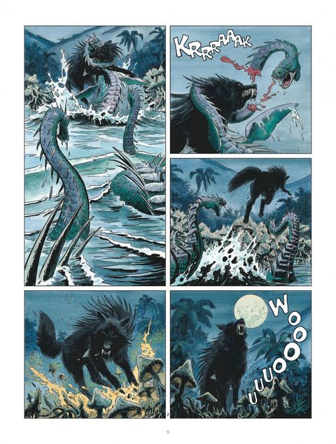 Aperçu de l'album Thorgal (Louve) tome 3 - Le royaume du chaos