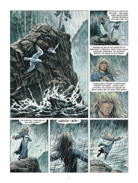 Aperçu de l'album Thorgal (Louve) tome 3 - Le royaume du chaos