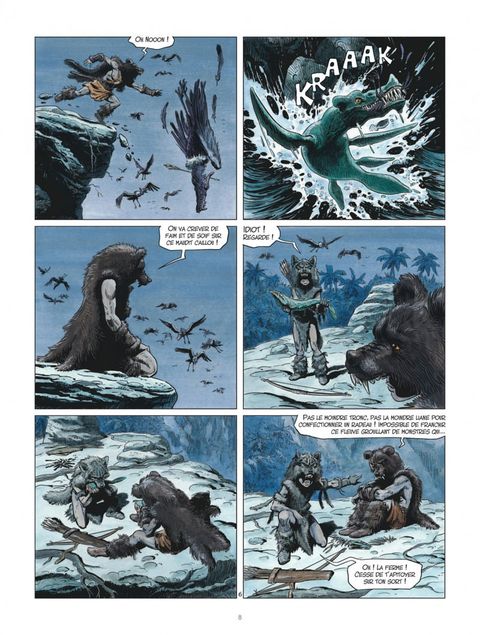 Aperçu de l'album Thorgal (Louve) tome 3 - Le royaume du chaos