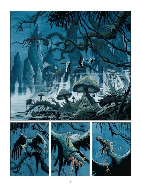 Aperçu de l'album Thorgal (Louve) tome 2 - La main coupée du dieu Tyr