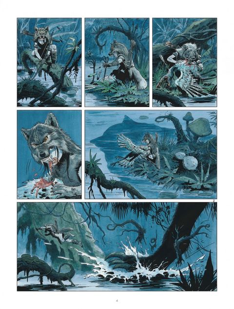 Aperçu de l'album Thorgal (Louve) tome 2 - La main coupée du dieu Tyr