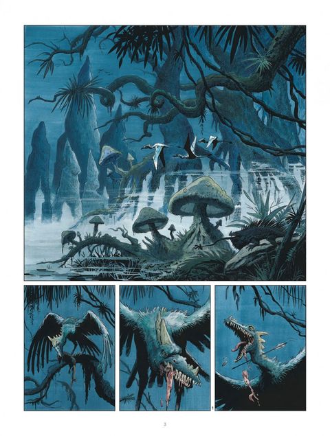 Aperçu de l'album Thorgal (Louve) tome 2 - La main coupée du dieu Tyr