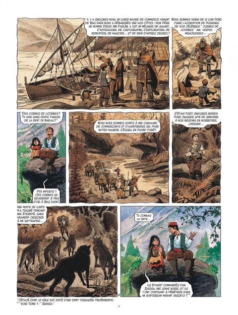 Aperçu de l'album Thorgal (Louve) tome 2 - La main coupée du dieu Tyr