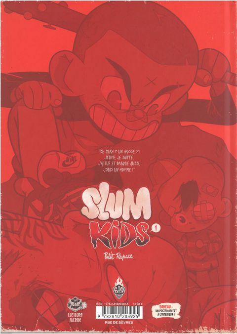 Aperçu de l'album Slum Kids tome 1