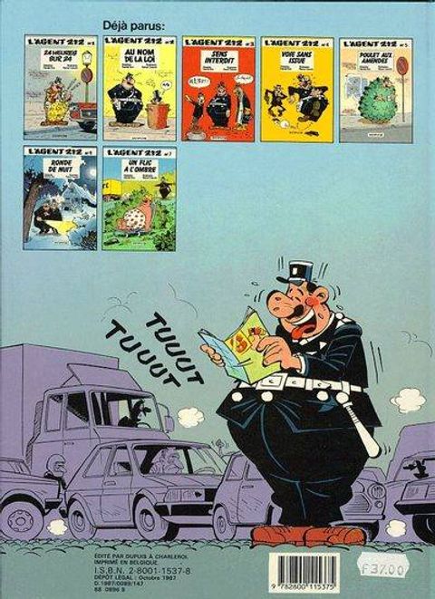 Aperçu de l'album L'agent 212 tome 8 - Pas de panique