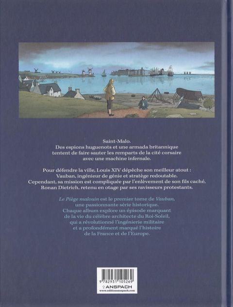 Aperçu de l'album Vauban tome 1 - Le Piège Malouin