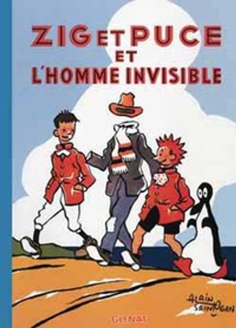 Couverture de l'album Zig et Puce et l'Homme Invisible