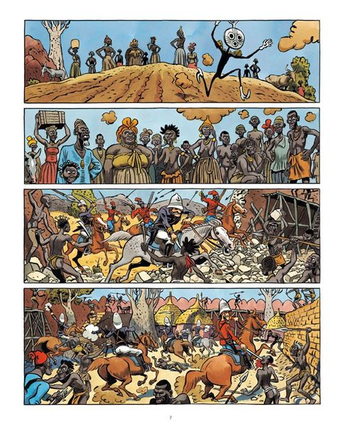 Aperçu de l'album La Colonne tome 2 - Exterminez-Moi Toutes ces Brutes