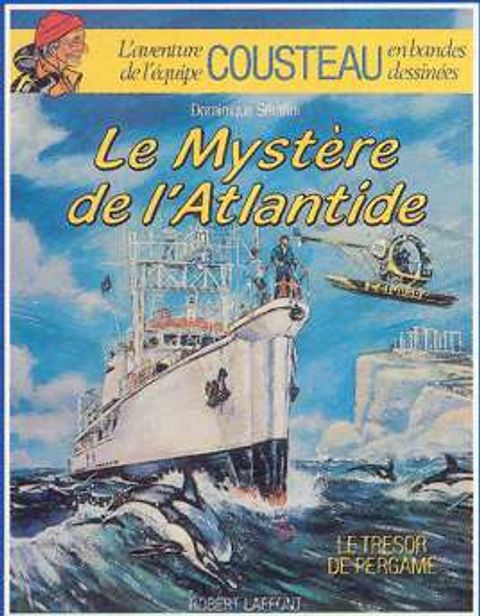 Couverture de l'album Le Mystère de l'Atlantide. T1, Le Trésor de Pergame