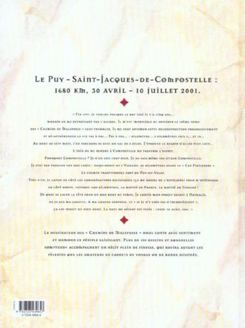 Aperçu de l'album Carnets de Saint-Jacques de Compostelle