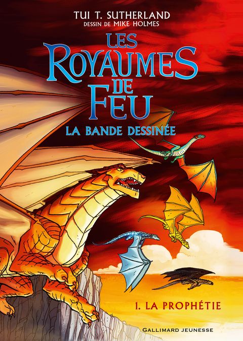 Couverture de l'album Les Royaumes de Feu: la Prophétie