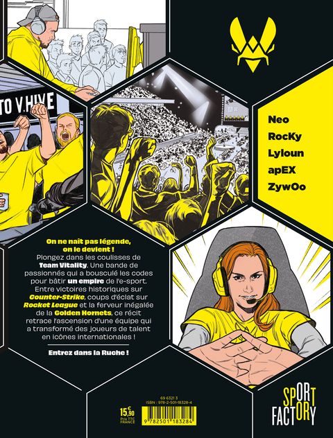 Aperçu de l'album Team Vitality - Au coeur de la ruche
