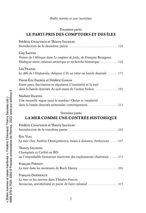 Aperçu de l'album Bulles marines et cases maritimes