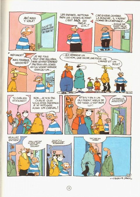 Aperçu de l'album Aristote et ses Potes tome 1 - Service compris