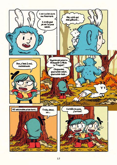 Aperçu de l'album Hilda & Twig tome 2 - Le Réveil de l'Homme de glace