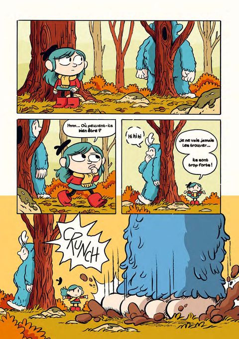 Aperçu de l'album Hilda & Twig tome 2 - Le Réveil de l'Homme de glace