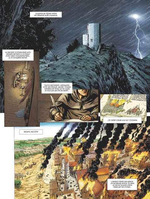 Aperçu de l'album Le Dernier Cathare tome 2 - Le Sang des Hérétiques