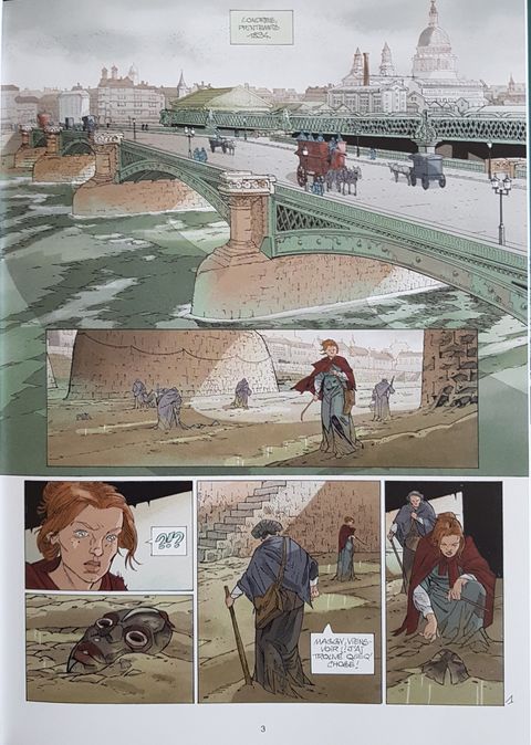 Aperçu de l'album Sherlock Holmes et les mystères de Londres tome 1 - La Noyée de la Tamise