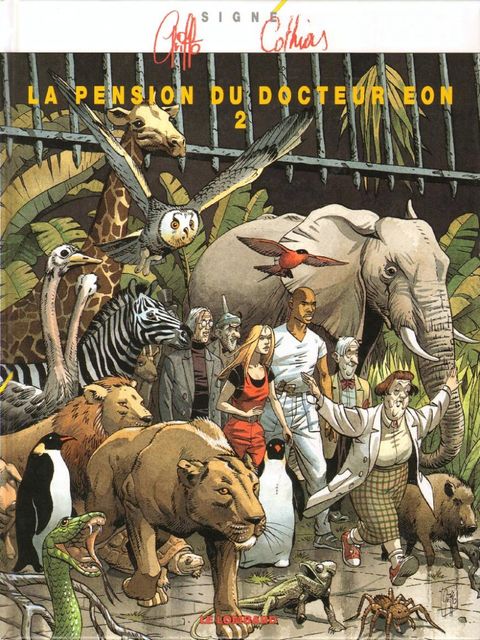 Couverture de l'album La Pension du Docteur Eon