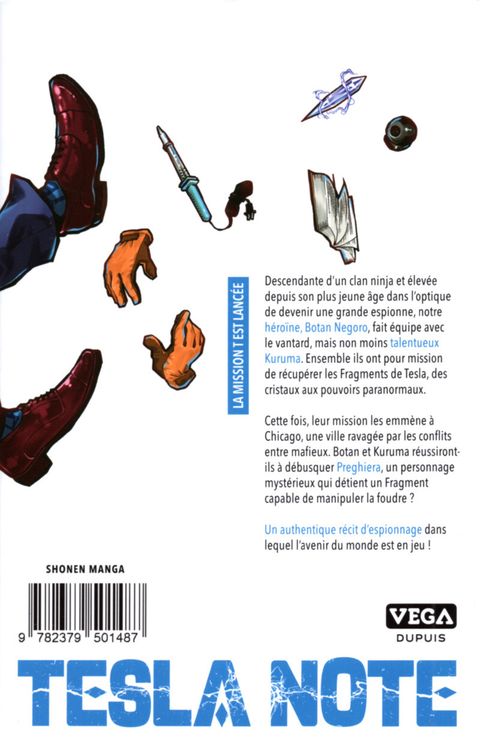 Aperçu de l'album Tesla Note tome 2