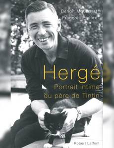 Couverture de l'album Hergé, portrait intime du père de Tintin