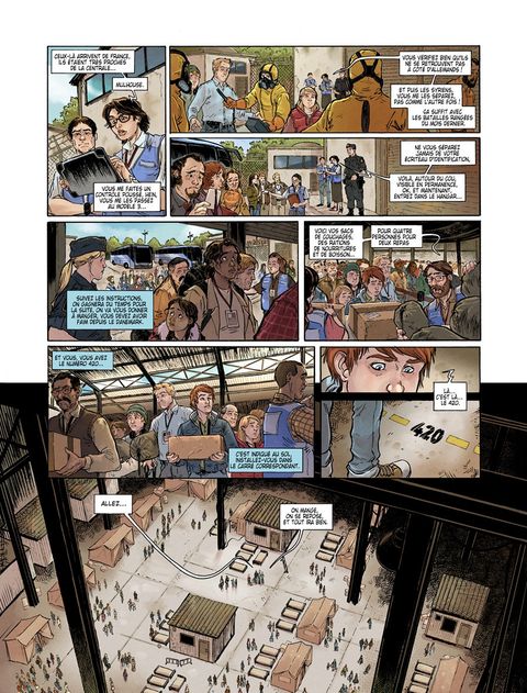 Aperçu de l'album Les Exilés de Mosseheim tome 1 - Réfugiés Nucléaires