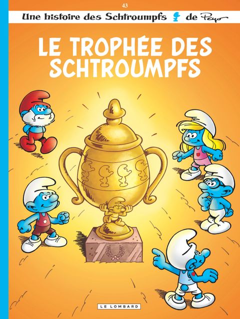 Couverture de l'album Le Trophée des Schtroumpfs