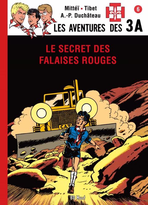 Couverture de l'album Le Secret des Falaises Rouges