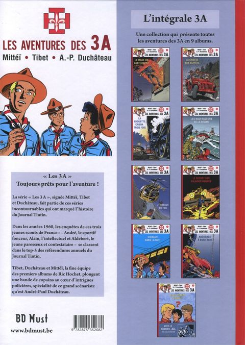 Aperçu de l'album Les Aventures des 3 A tome 6 - Le Secret des Falaises Rouges