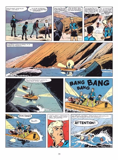 Aperçu de l'album Les Aventures des 3 A tome 6 - Le Secret des Falaises Rouges