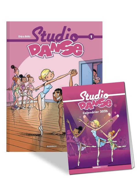 Couverture de l'album Studio Danse - tome 01 + calendrier 2026 offert_novembre