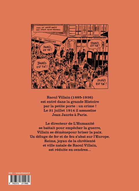 Aperçu de l'album Villain, l'homme qui tua Jaurès