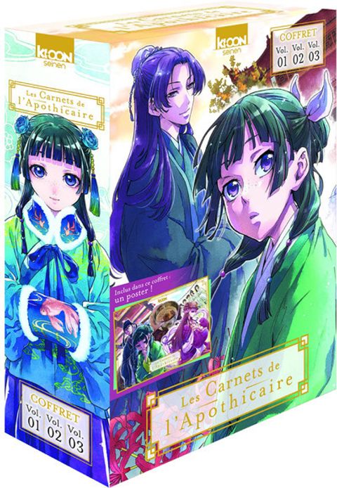Couverture de l'album Les carnets de l'apothicaire coffret
