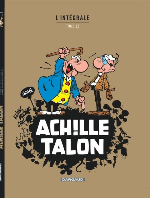 Couverture de l'album Achille Talon (Int. Dargaud)