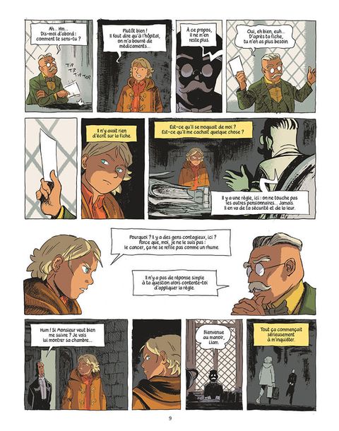 Aperçu de l'album Le Manoir tome 1 - Liam et la carte d'éternité