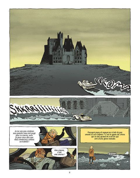 Aperçu de l'album Le Manoir tome 1 - Liam et la carte d'éternité