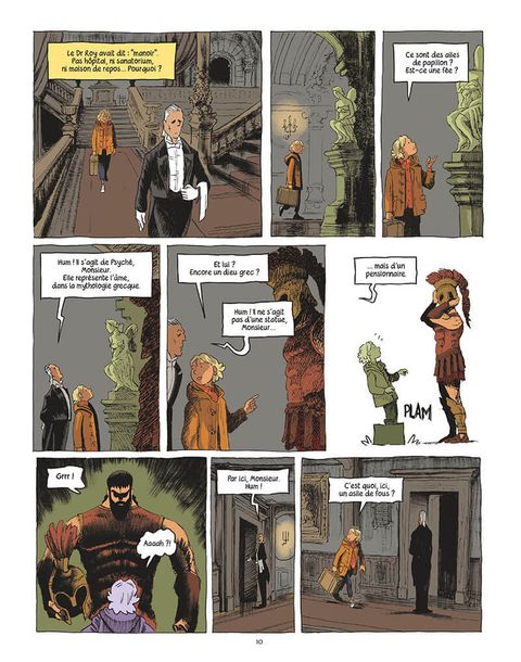 Aperçu de l'album Le Manoir tome 1 - Liam et la carte d'éternité