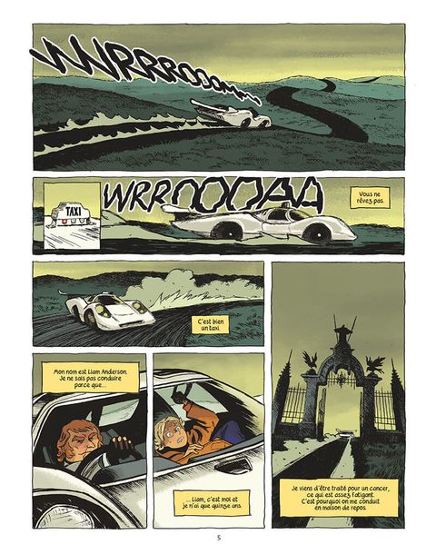 Aperçu de l'album Le Manoir tome 1 - Liam et la carte d'éternité