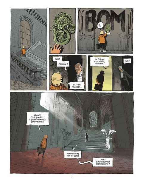 Aperçu de l'album Le Manoir tome 1 - Liam et la carte d'éternité