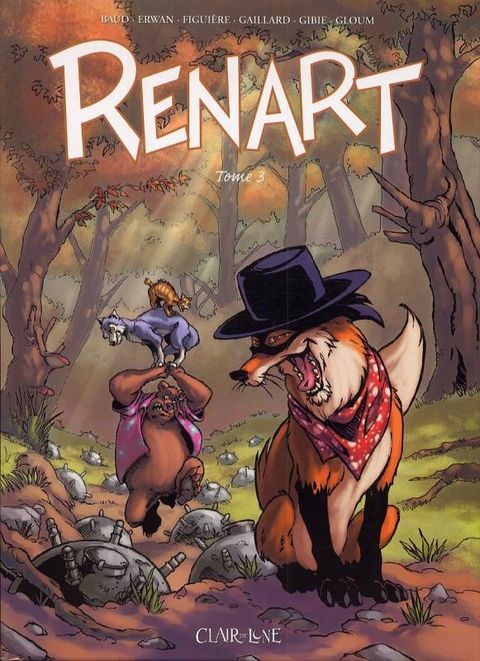 Couverture de l'album Renart
