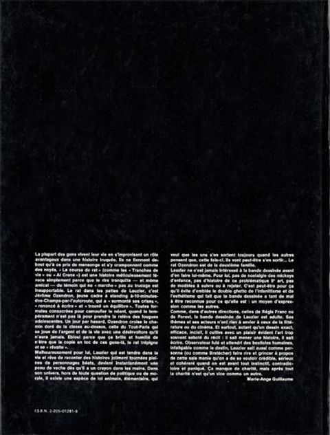 Aperçu de l'album Lauzier (One shot) tome 1978 - La course du rat