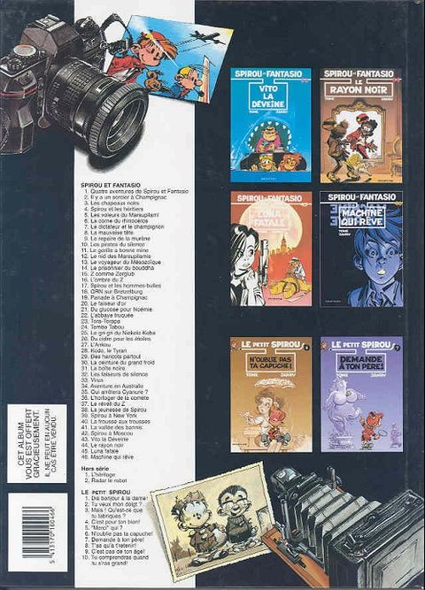 Aperçu de l'album Spirou et Fantasio (Black & White) tome 20 - Le Faiseur d'or