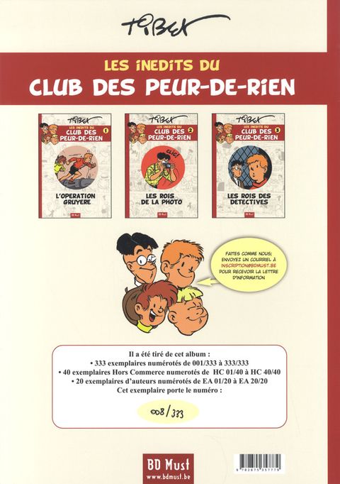 Aperçu de l'album Le Club des 'Peur de rien" tome 19 - L'opération gruyère 