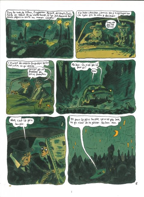 Aperçu de l'album Grand Vampire tome 6 - Le Peuple Est un Golem