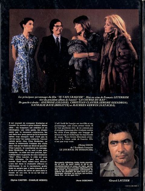Aperçu de l'album Lauzier (One shot) tome 1980 - La tête dans le sac 