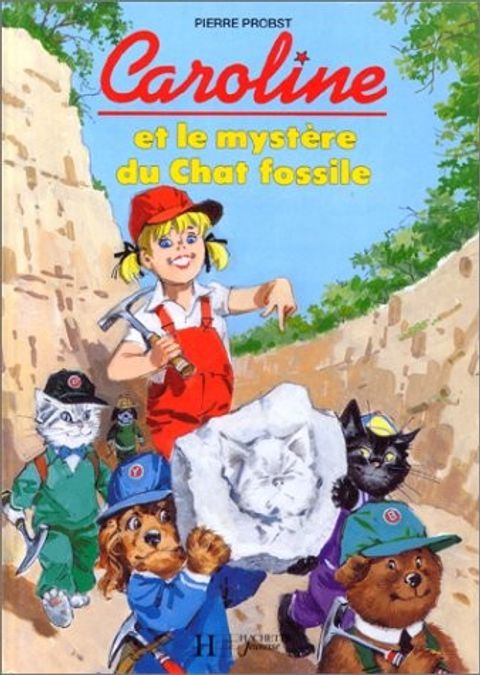 Couverture de l'album Caroline et le Mystère du Chat Fossile