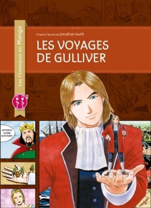 Couverture de l'album Les voyages de gulliver